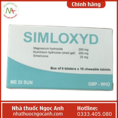 Hộp thuốc Simloxyd