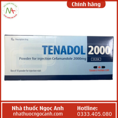 Hộp thuốc Tenadol 2000