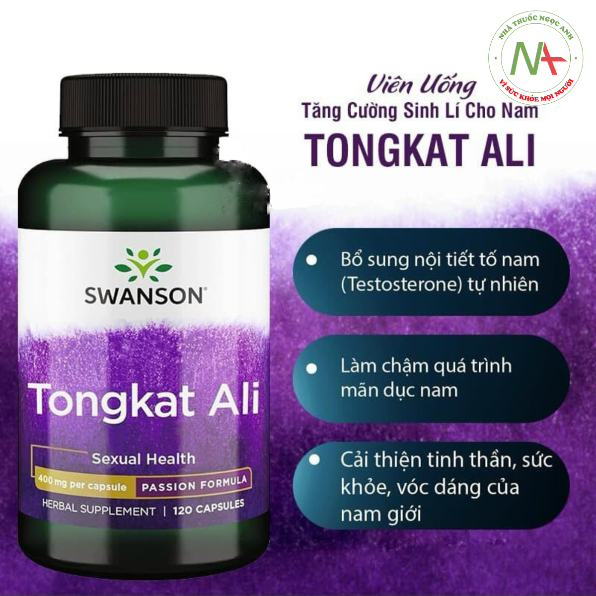 Hiệu quả của Tongkat Ali Swanson
