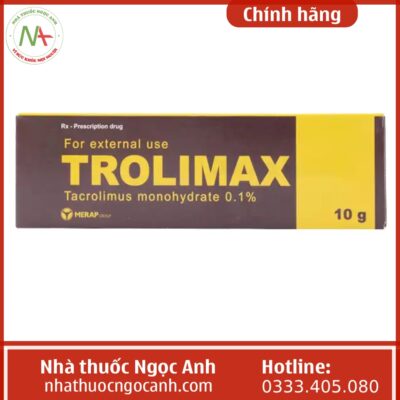 Thuốc Trolimax 0.1% 10g