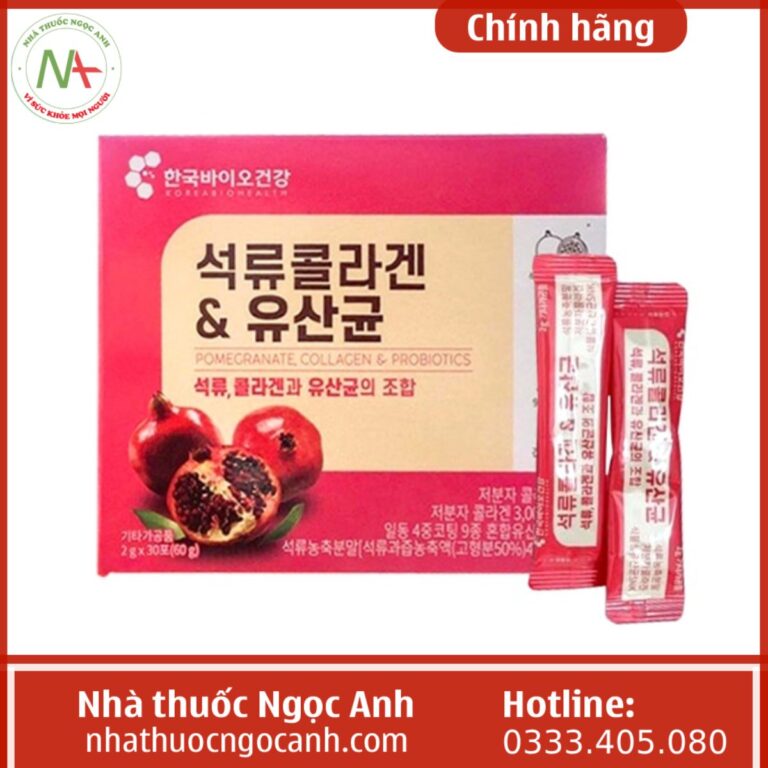 Bột collagen lựu đỏ Bio Cell