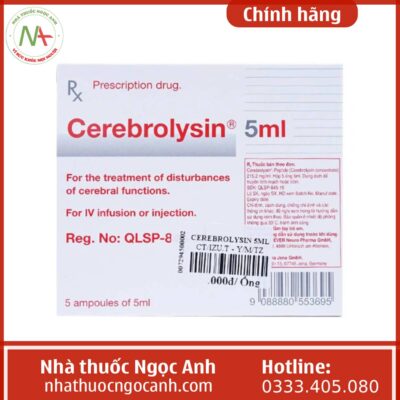 Cerebrolysin 5ml Ever Neuro Pharma