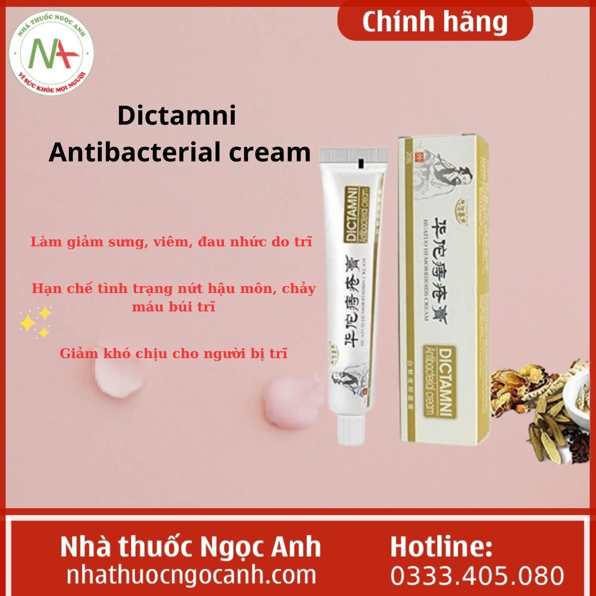 Dictamni Antibacterial cream