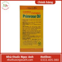 Gamma Linolenic acid Evening Primrose Oil