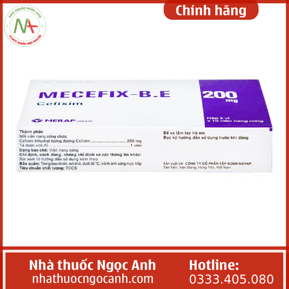 Mecefix-B.E 200mg