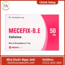 Thuốc Mecefix B.E 50mg có tác dụng kháng khuẩn