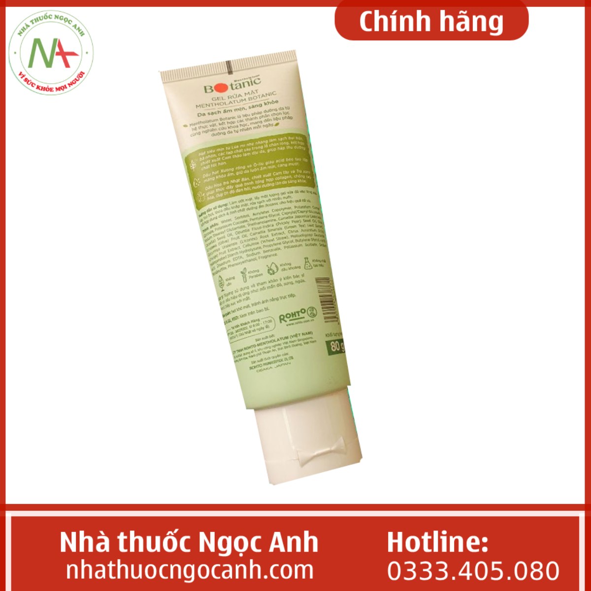 Mentholatum Botanic Cleanser