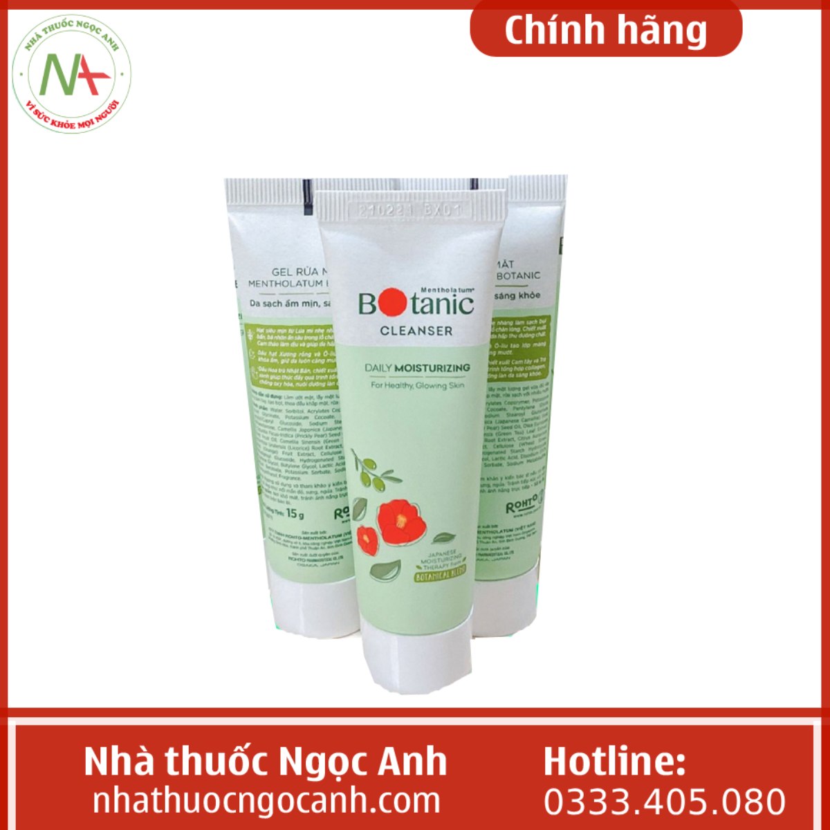 Mentholatum Botanic Cleanser