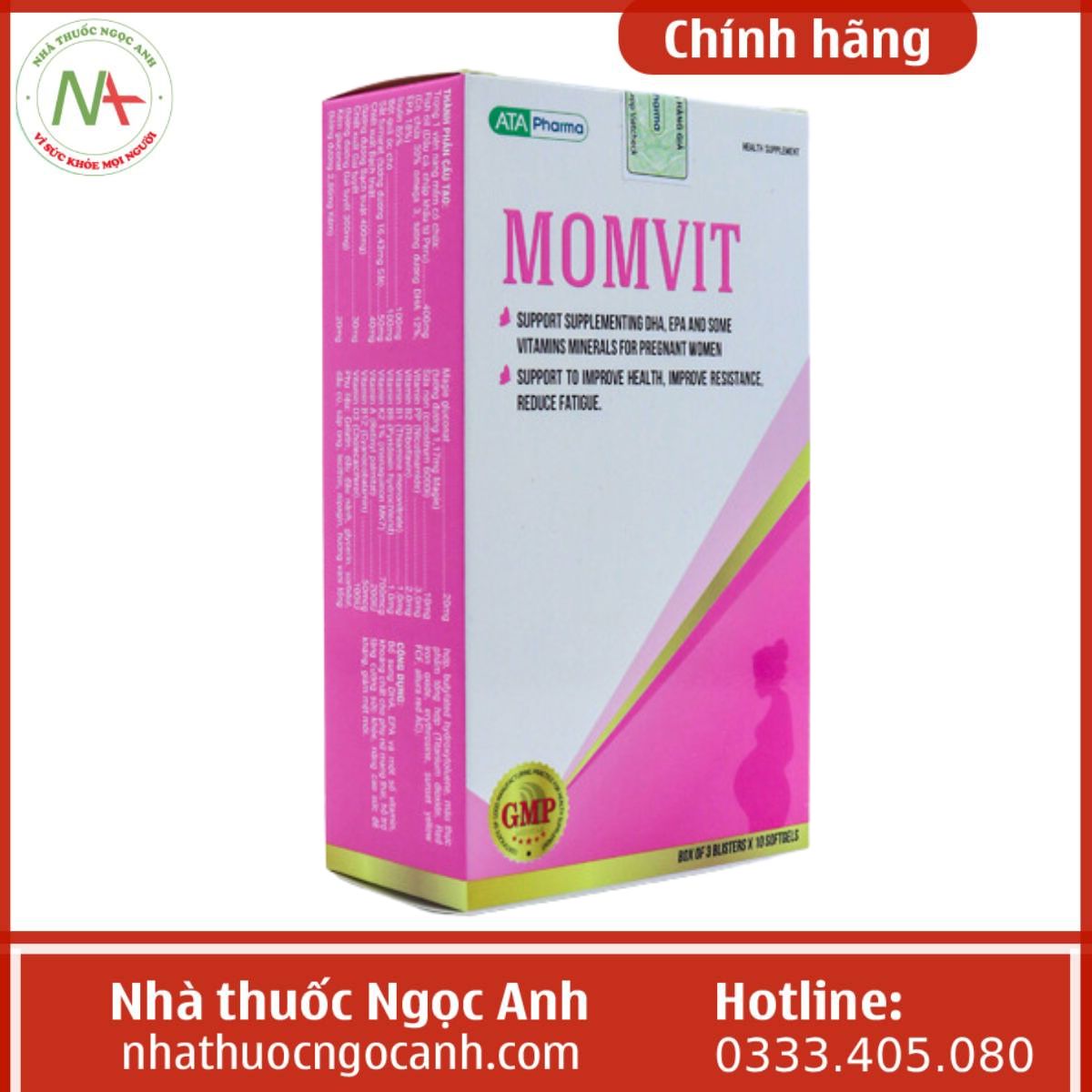 Momvit vitamin tổng hợp cho bà bầu
