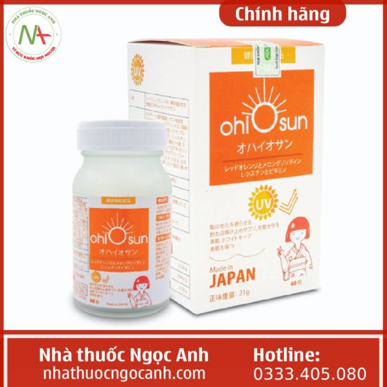 Ohiosun dưỡng sáng, chống nắng