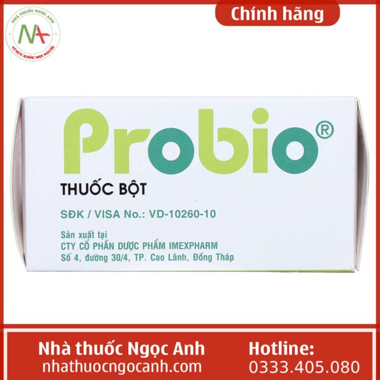 Thuốc bột Probio có tác dụng gì, giá bao nhiêu, mua ở đâu?