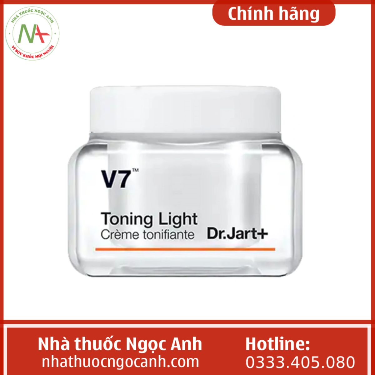 V7 Toning Light Dr Jart 50ml