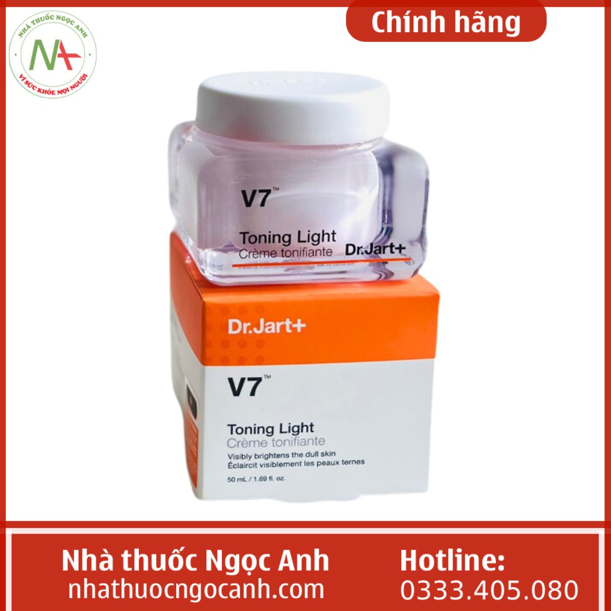 V7 Toning Light Dr Jart 50ml