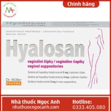 Viên đặt âm đạo Hyalosan Vaginal Suppositories
