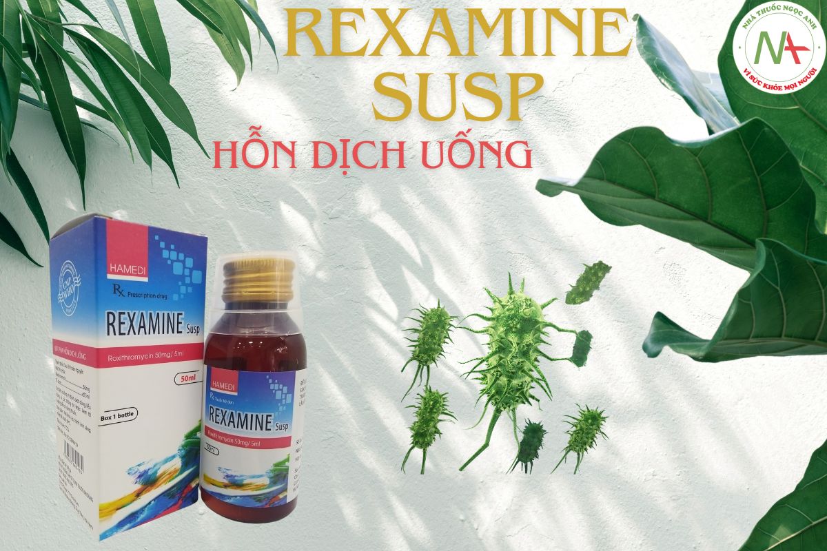 Rexamine Susp dùng được cho trẻ em