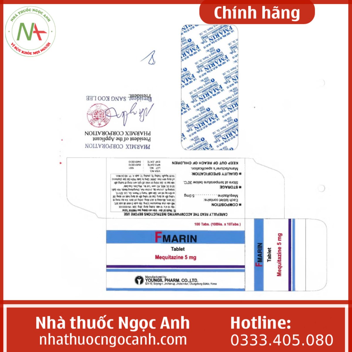 Thuốc Fmarin tablet