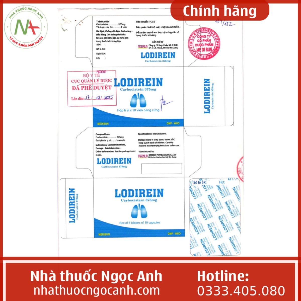 Thuốc Lodirein