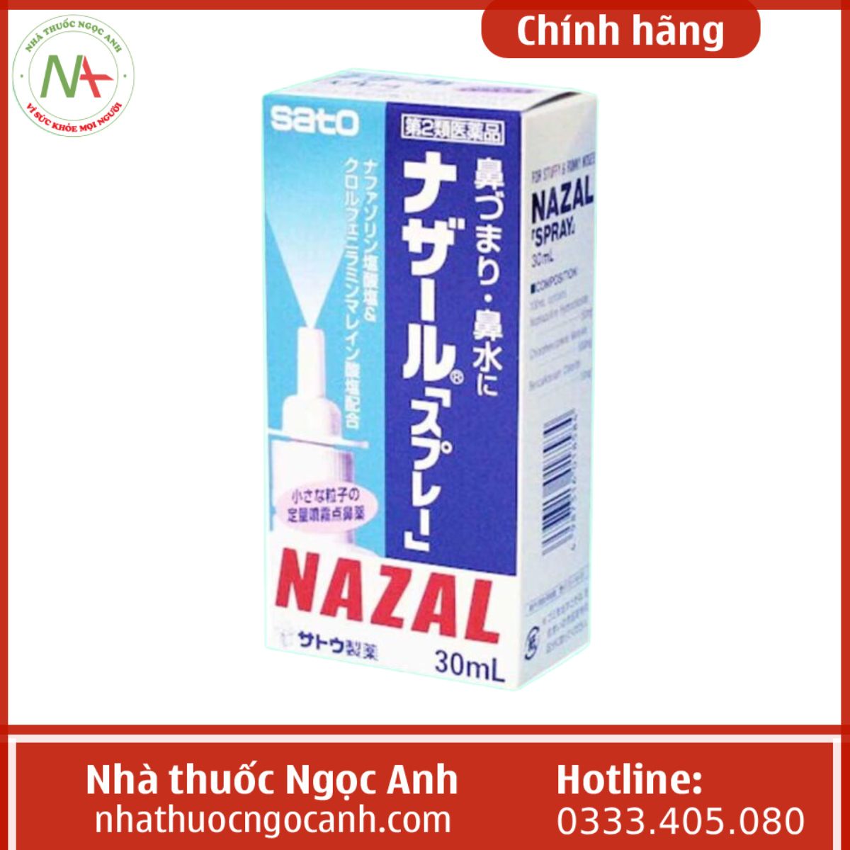 Thuốc xịt mũi Nazal