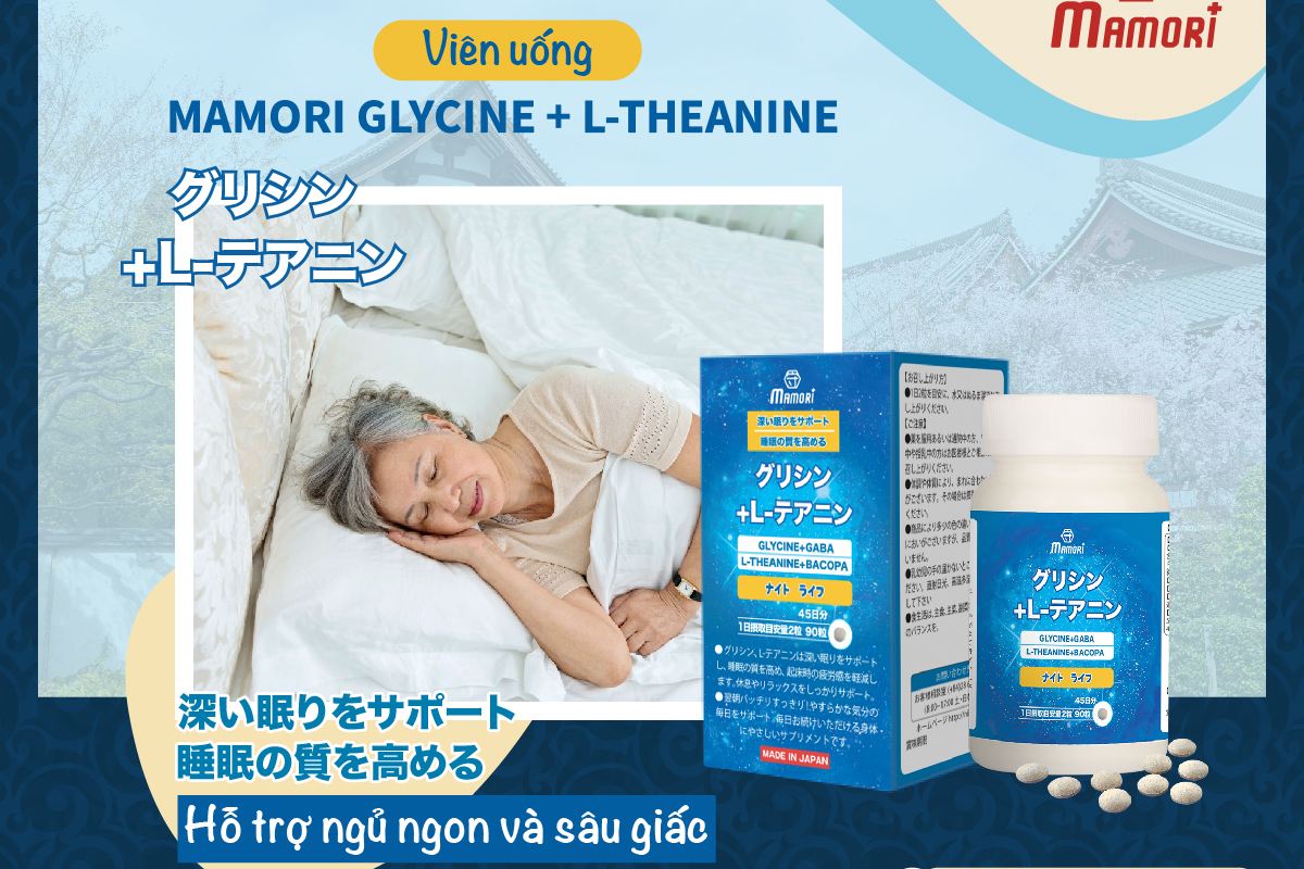 Hình ảnh sản phẩm Mamori Glycine L – Theanine