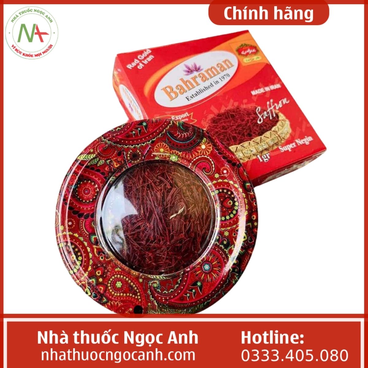 Bahraman Saffron Super Negin là gì, giá bao nhiêu, mua ở đâu?