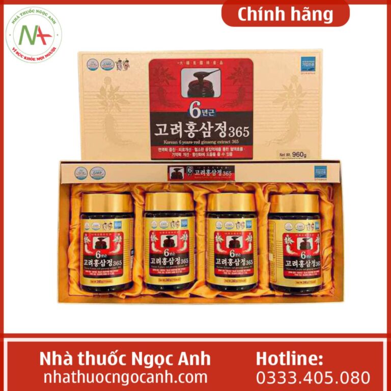 Cao Hồng Sâm 365 Hàn Quốc