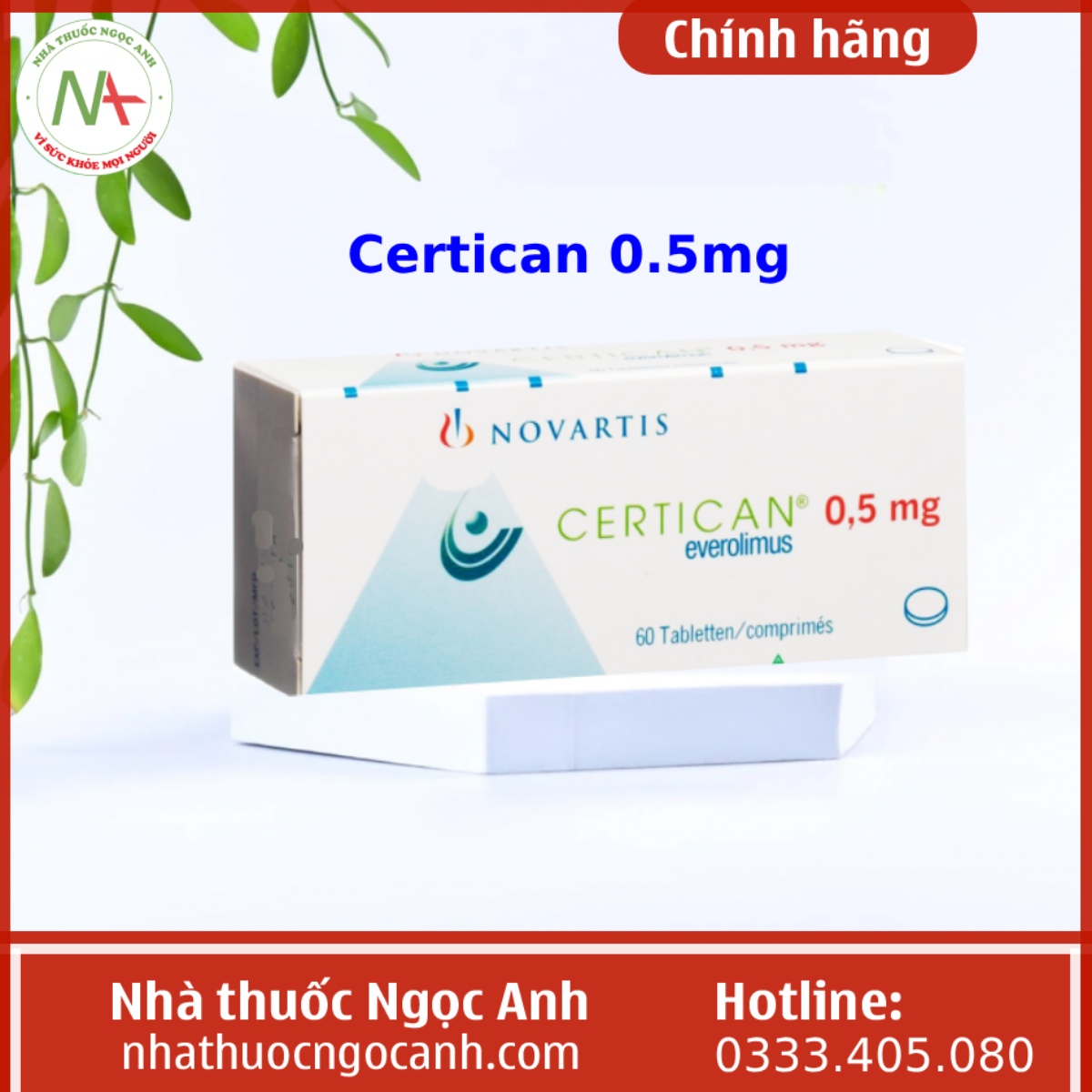 Certican 0.5mg