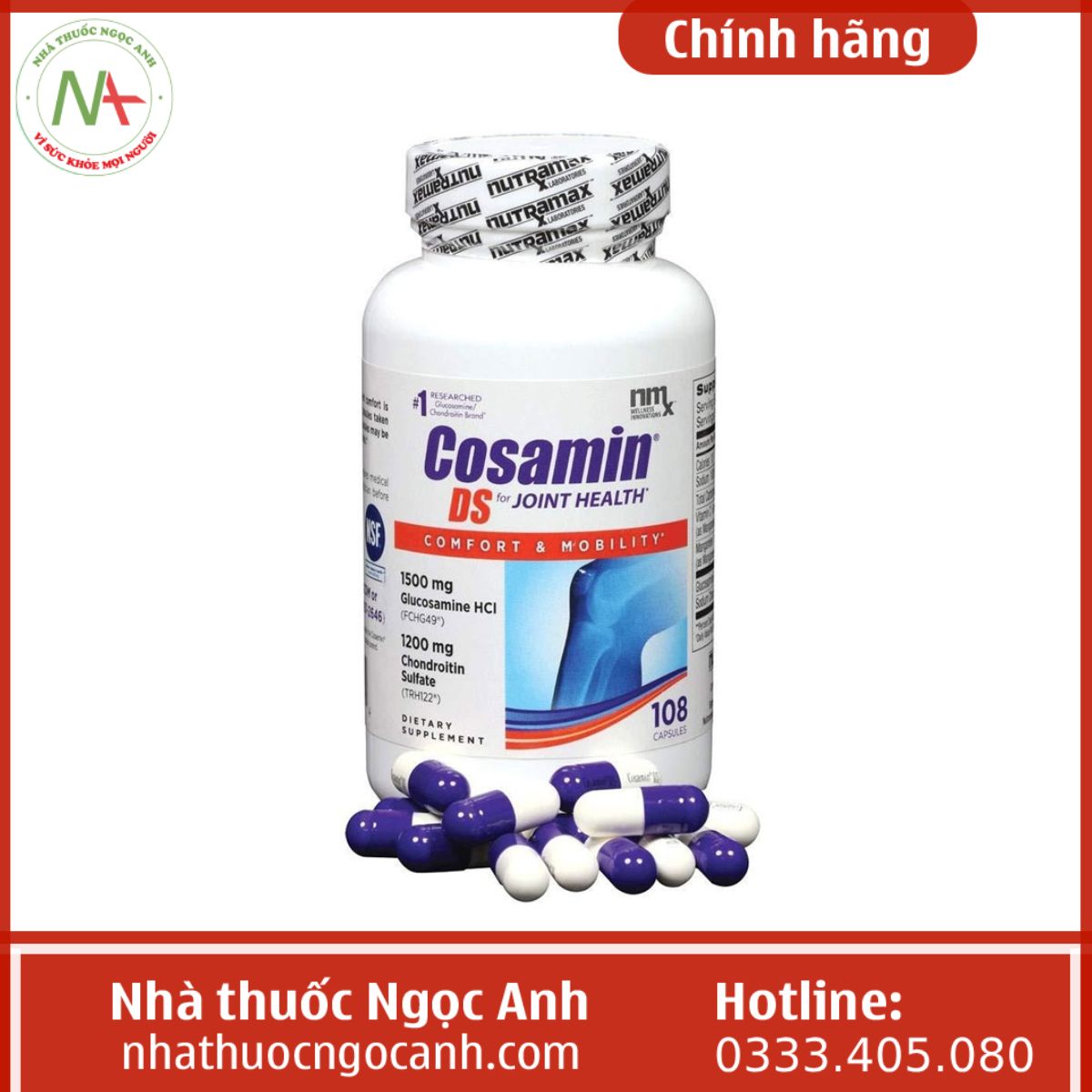 Cosamin DS For Joint Health bổ sụn khớp