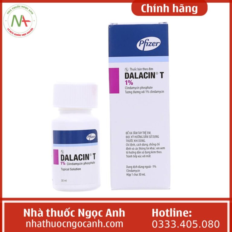 Dalacin T 1% Pfizer dạng nước