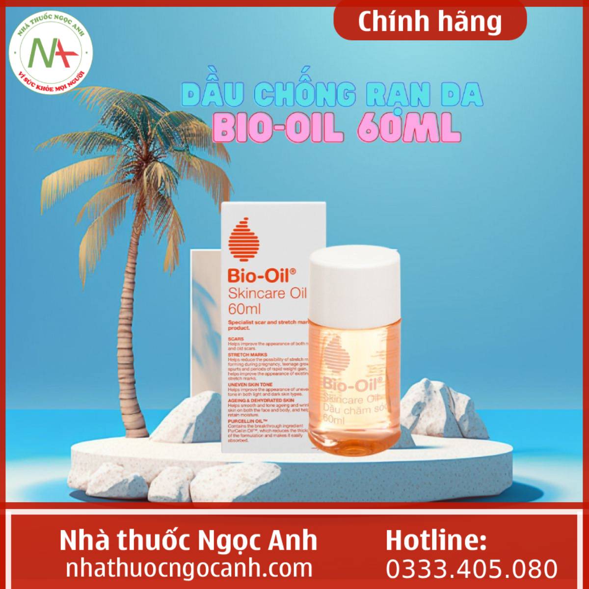 Dầu chống rạn da Bio-Oil 60ml