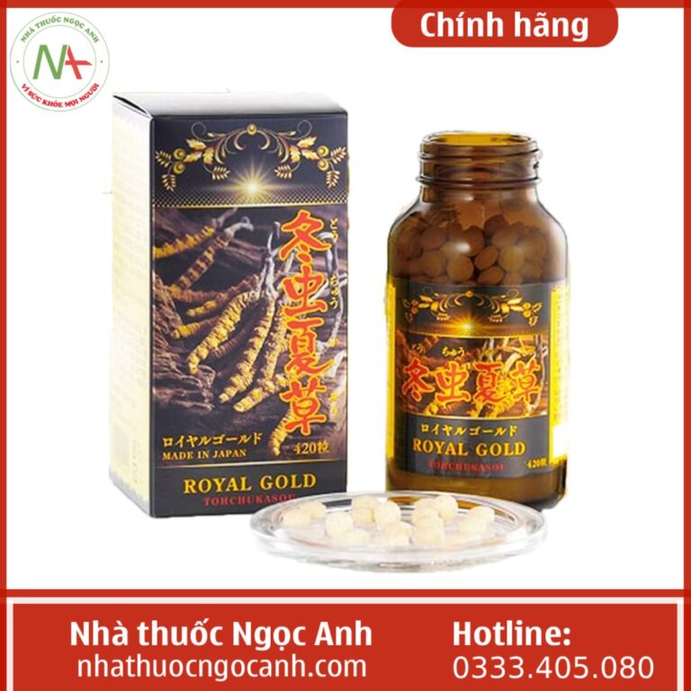 Đông trùng hạ thảo Tohchukasou Royal Gold tăng cường sức khỏe