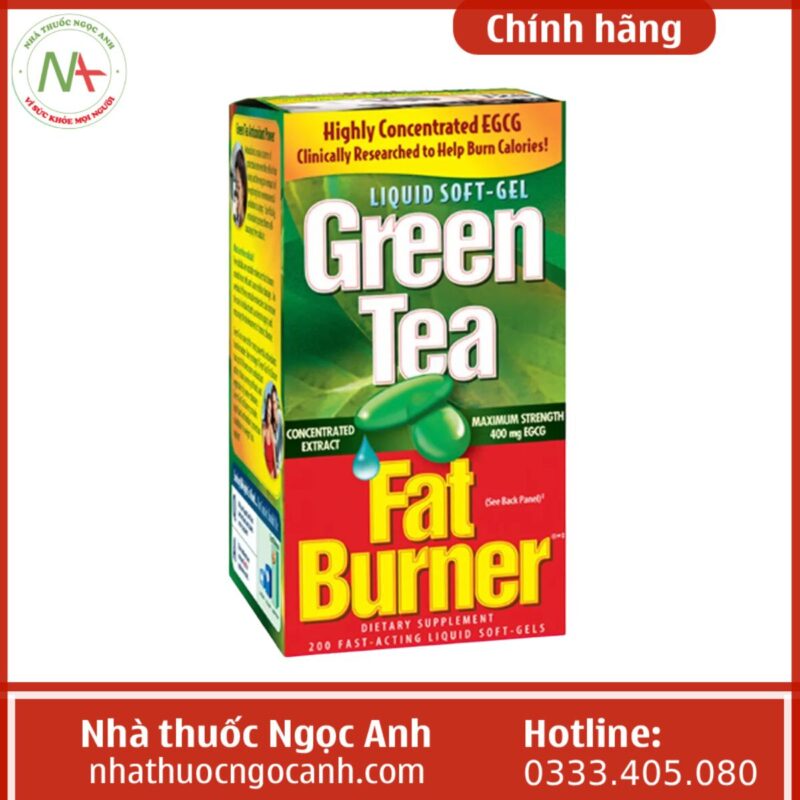 Thuốc giảm cân Green Tea Fat Burner có tốt không, giá bao nhiêu, mua ở đâu?