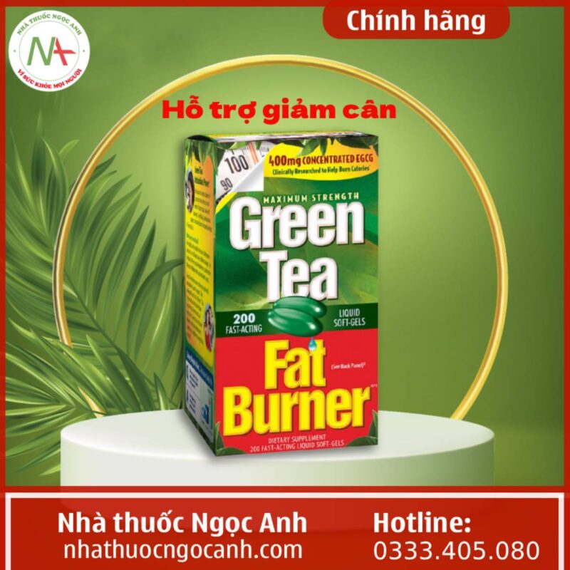 Thuốc giảm cân Green Tea Fat Burner có tốt không, giá bao nhiêu, mua ở đâu?