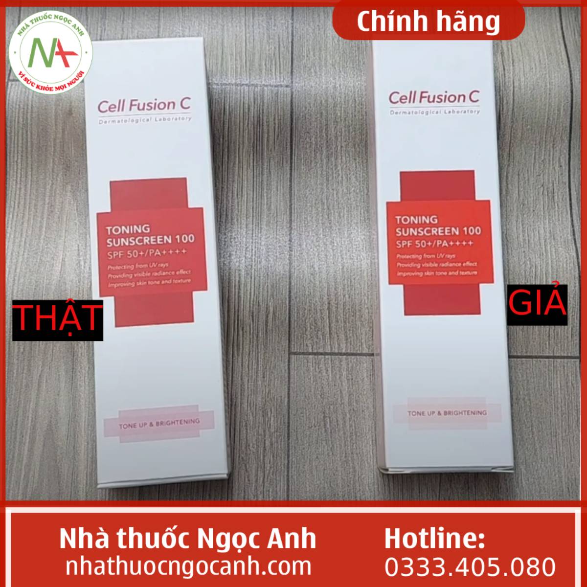 Kem chống nắng Cell Fusion C 