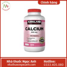 Kirkland Calcium 600mg With Vitamin D3