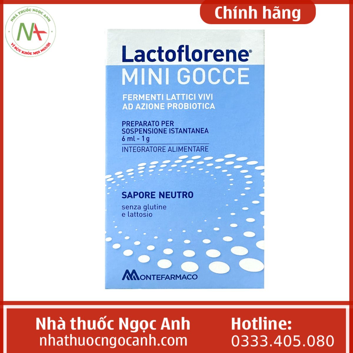 Men vi sinh Lactoflorene® Gocce