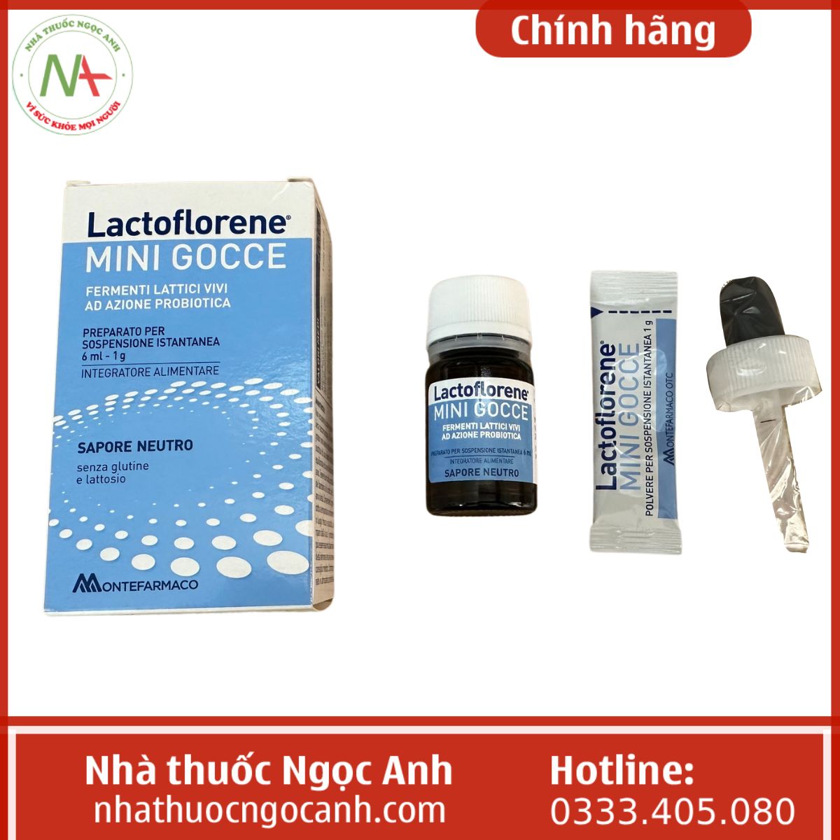 Men vi sinh Lactoflorene® Gocce