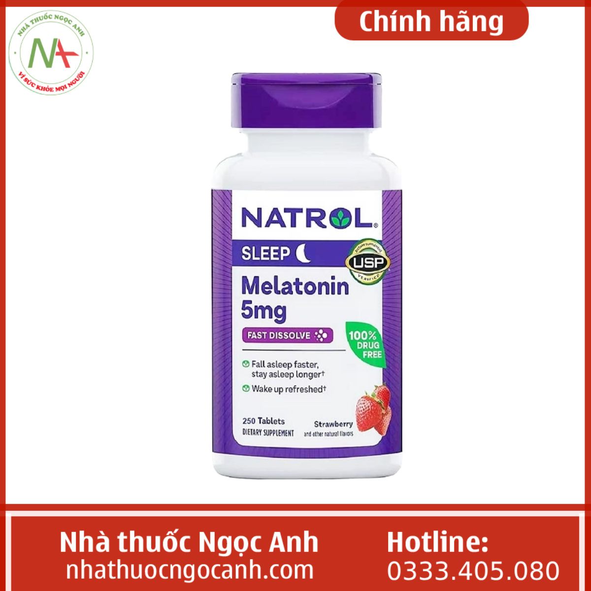 Natrol Melatonin Sleep 5mg