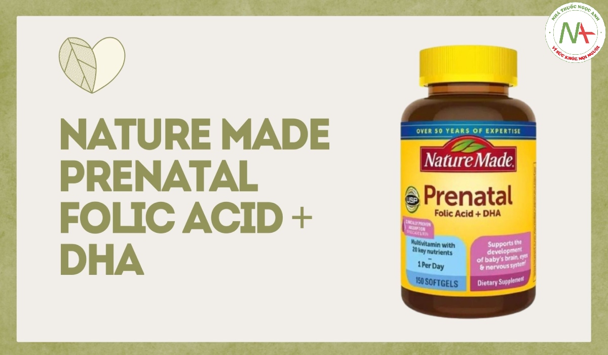 Nature Made Prenatal Folic Acid + DHA