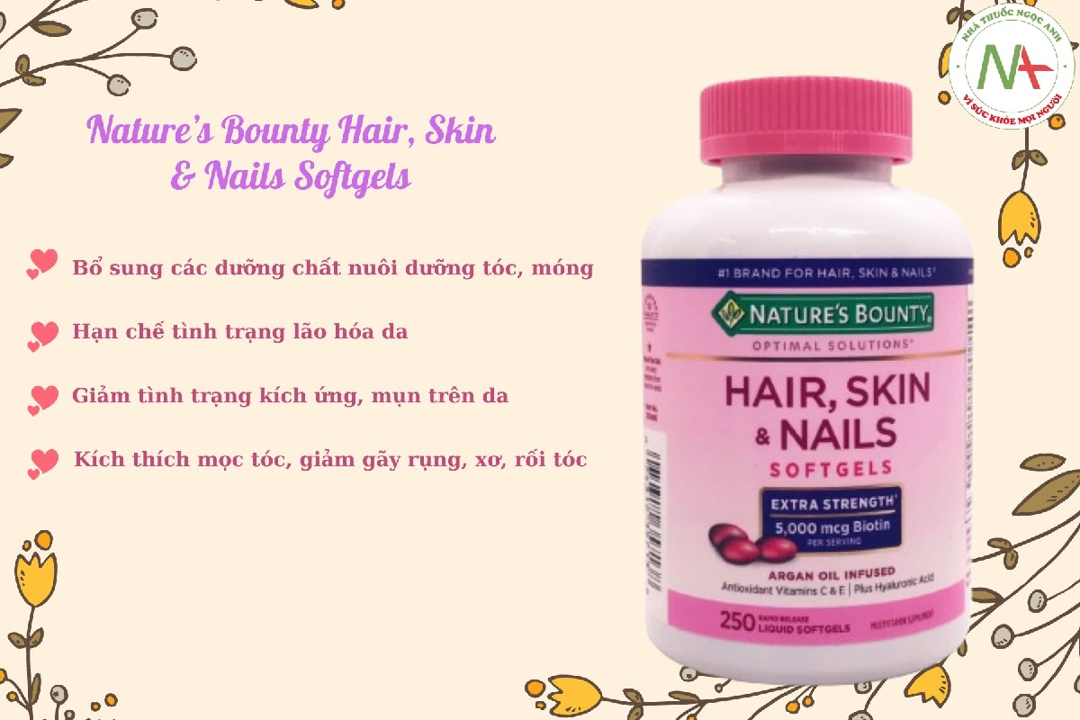 Nature’s Bounty Hair, Skin & Nails Softgels