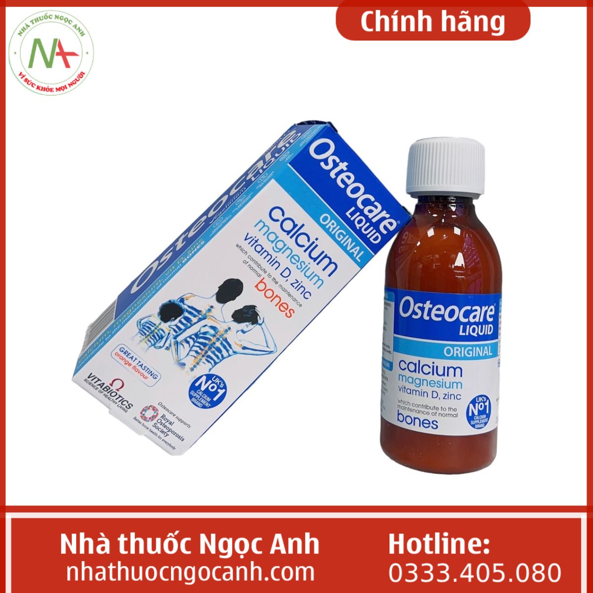 Thuốc Osteocare Liquid Original uống khi nào, có tốt không