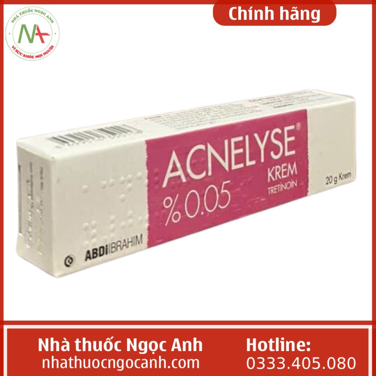 Acnelyse Krem Tretinoin 0.05%