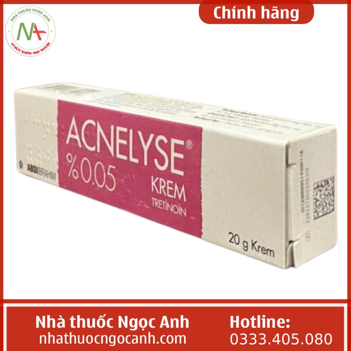 Acnelyse Krem Tretinoin 0.05%