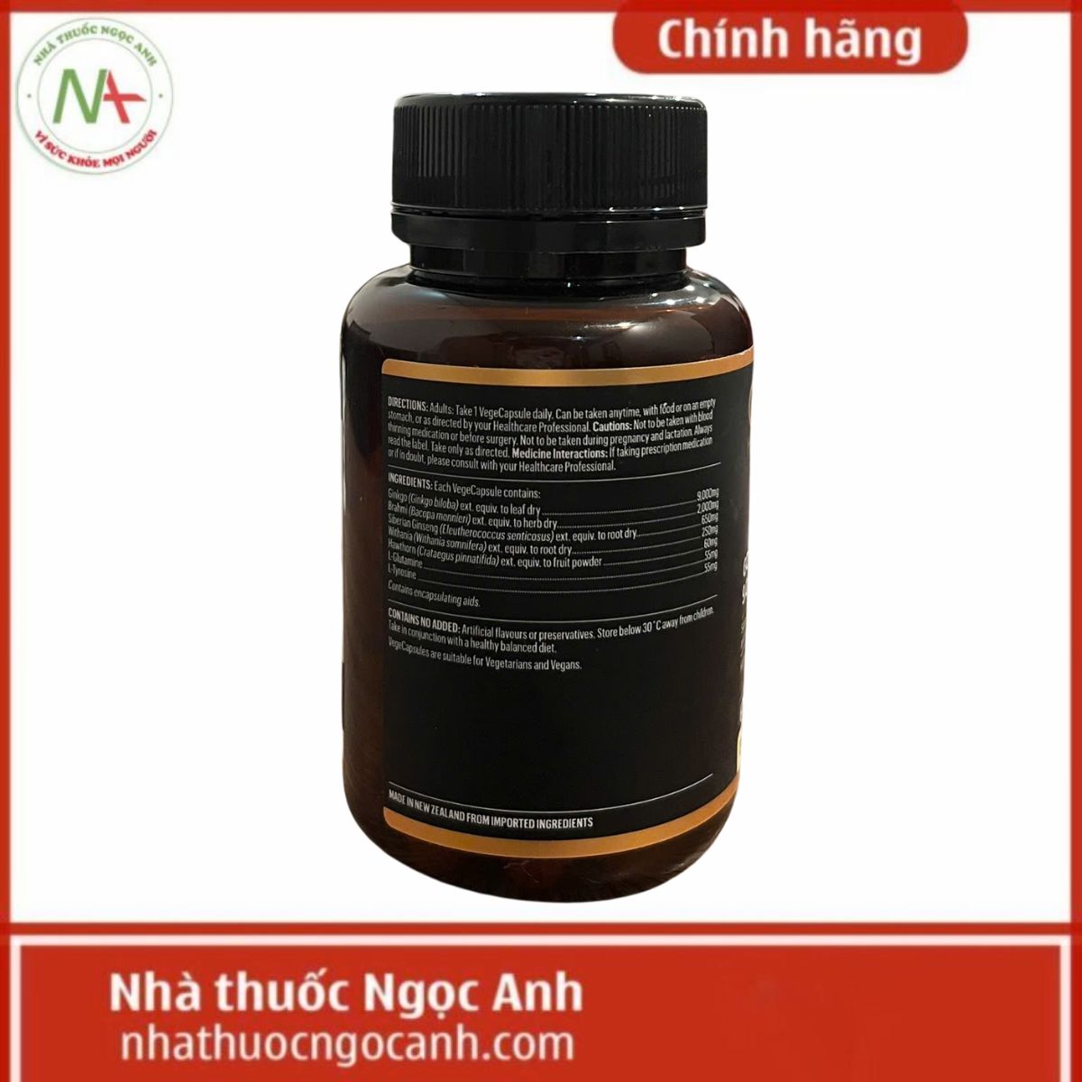 Go healthy Go Ginkgo 9,000 1-A-Day