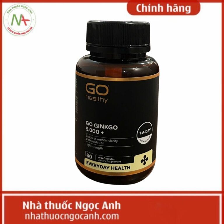Go healthy Go Ginkgo 9,000 1-A-Day
