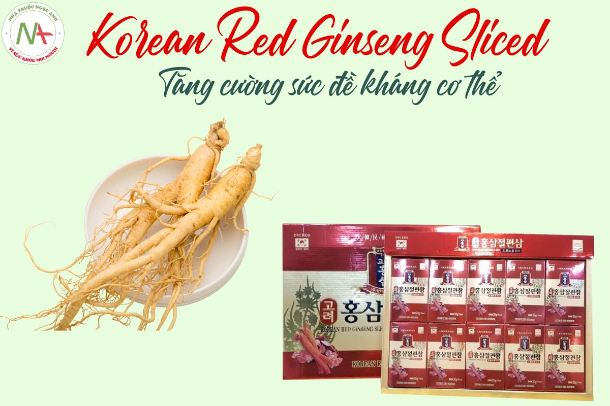 Korean Red Ginseng Sliced