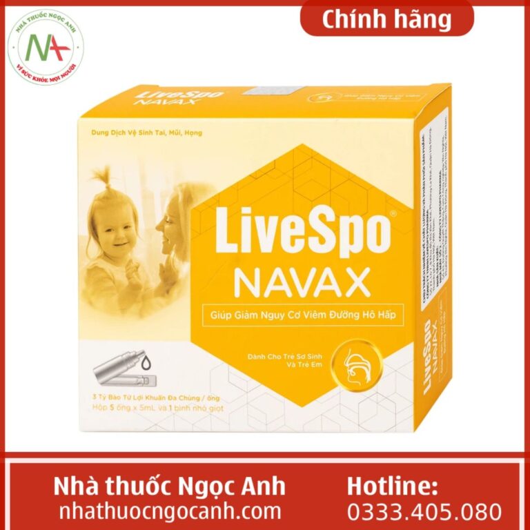 LiveSpo NAVAX 5ml Màu Vàng