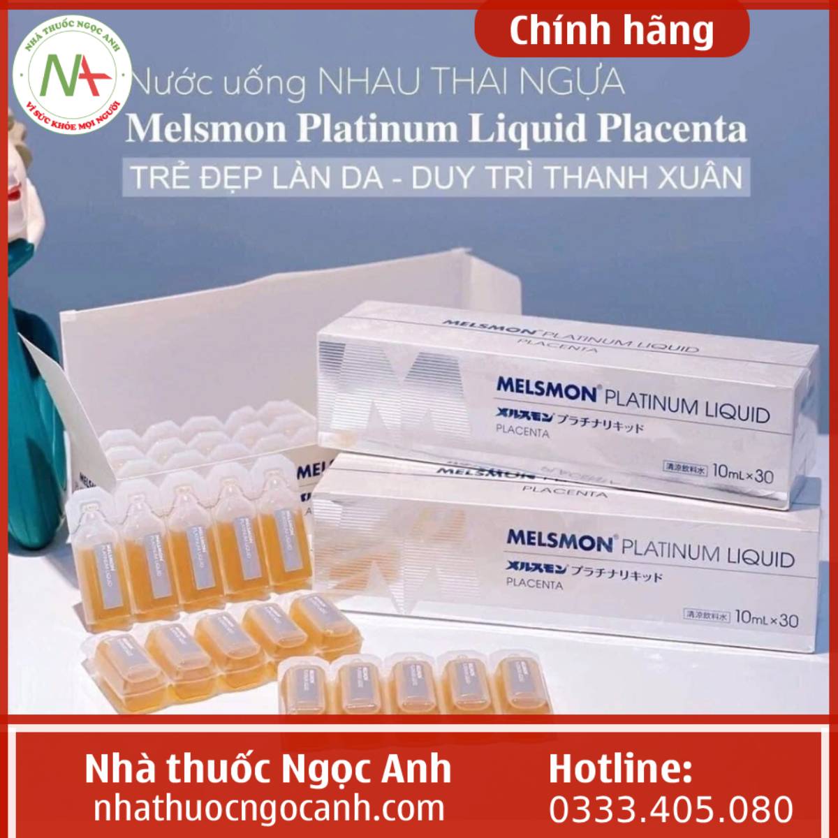 Công dụng của Melsmon Platinum Liquid