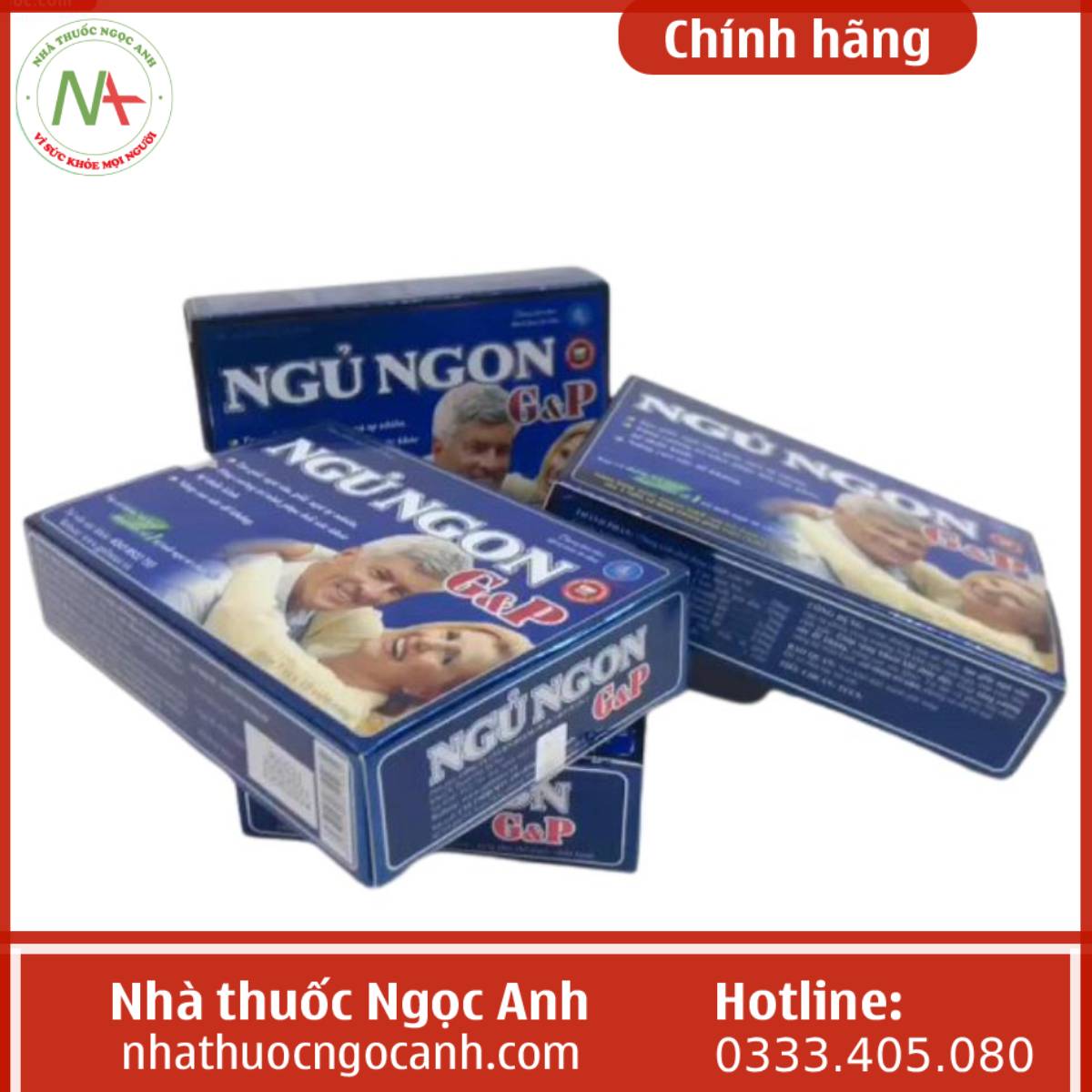 Ngủ ngon G&P hỗ trợ trị mất ngủ