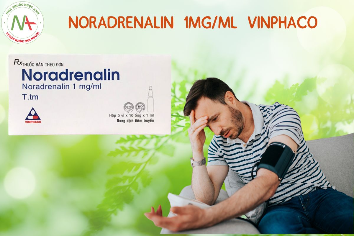 Noradrenalin 1mg/ml Vinphaco