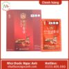 Thành phần của Hồng sâm nhung hươu linh chi 365 Hàn Quốc gói 70ml 75x75px